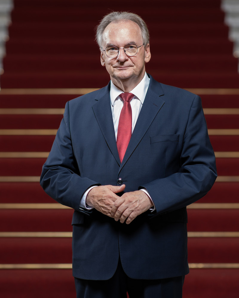Das Bild zeigt Ministerpräsident Dr. Reiner Haseloff.