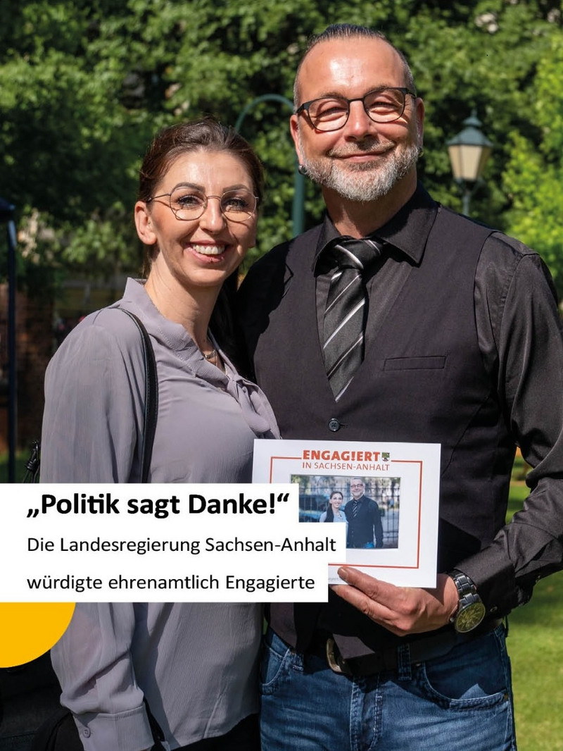 Das Bild zeigt 2 Teilnehmer der Veranstaltung.