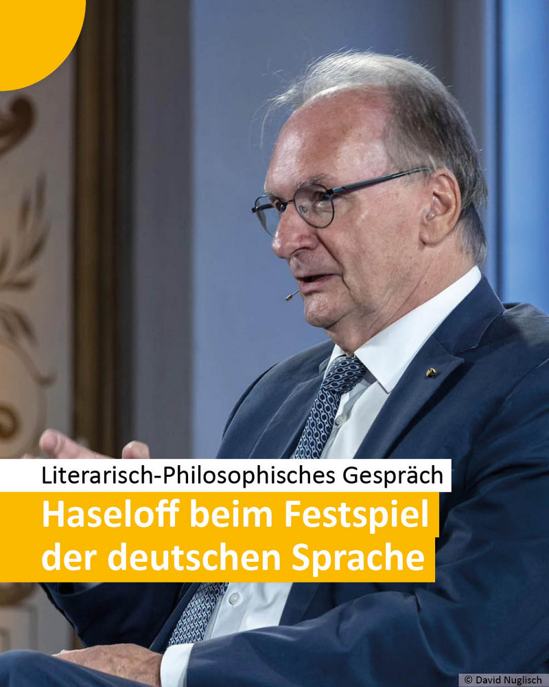 Ministerpräsident Dr. Reiner Haseloff