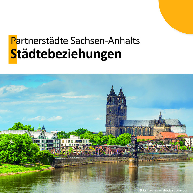 Das Bild zeigt den Dom zu Magdeburg an der Elbe.