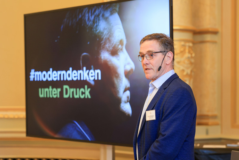 Impulsvortrag von Alfred Gislason, Handball-Bundestrainer.